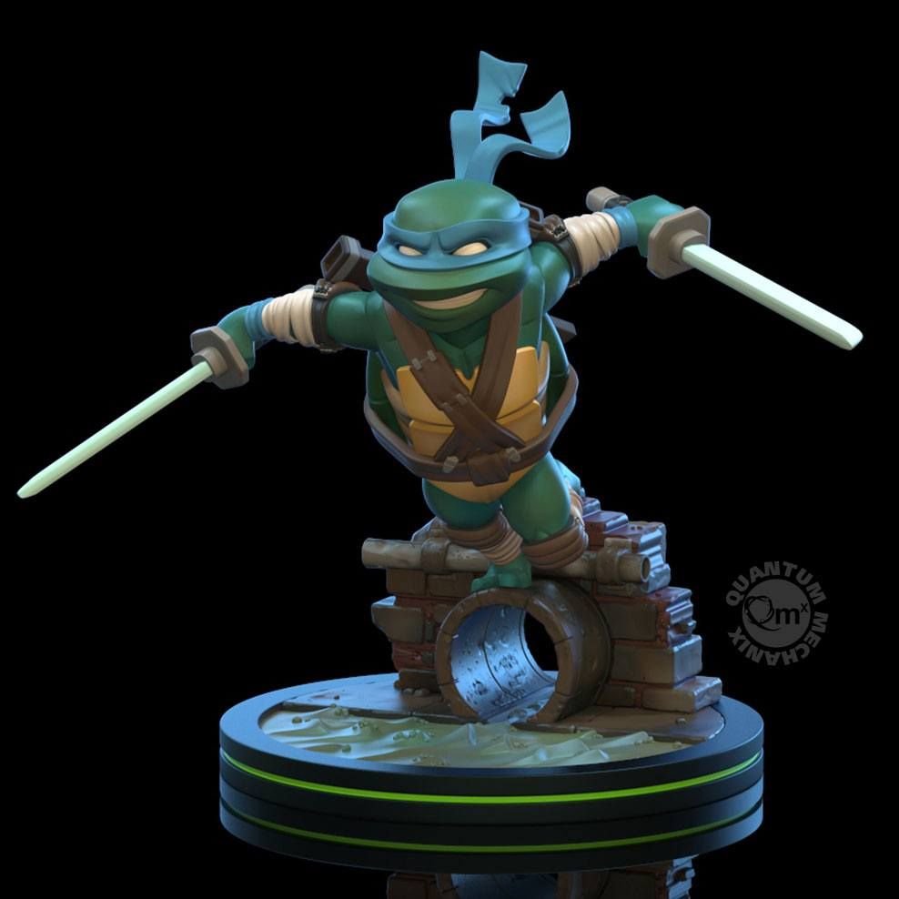 Teenage Mutant Ninja Turtles Q-Fig Figure Leonardo 13 cm Quantum Mechanix