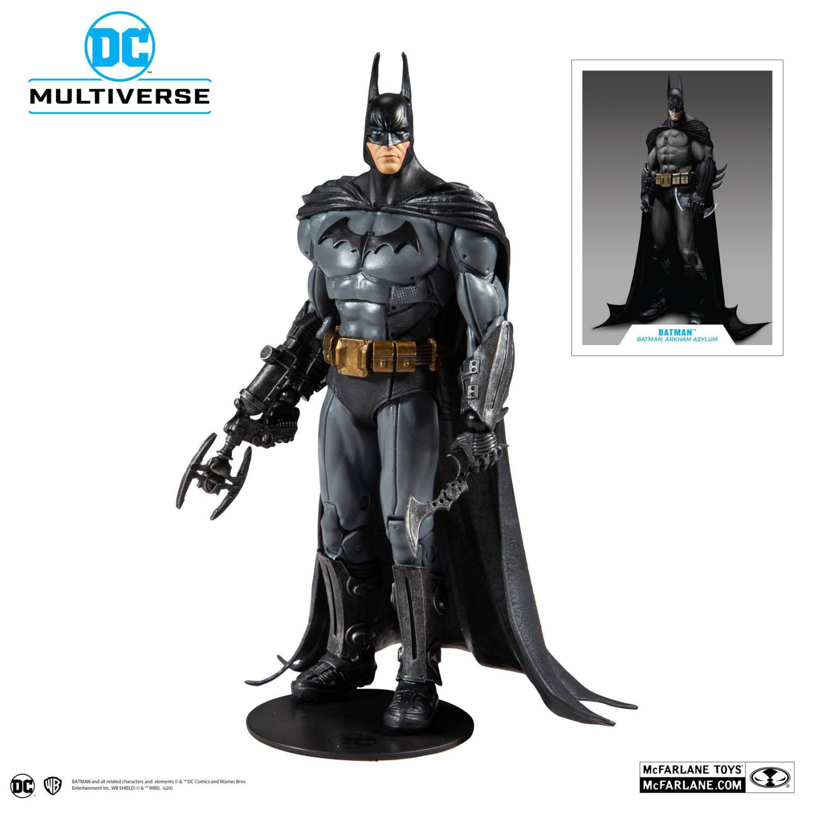 Batman Arkham Asylum Akční Figure Batman 18 cm McFarlane Toys