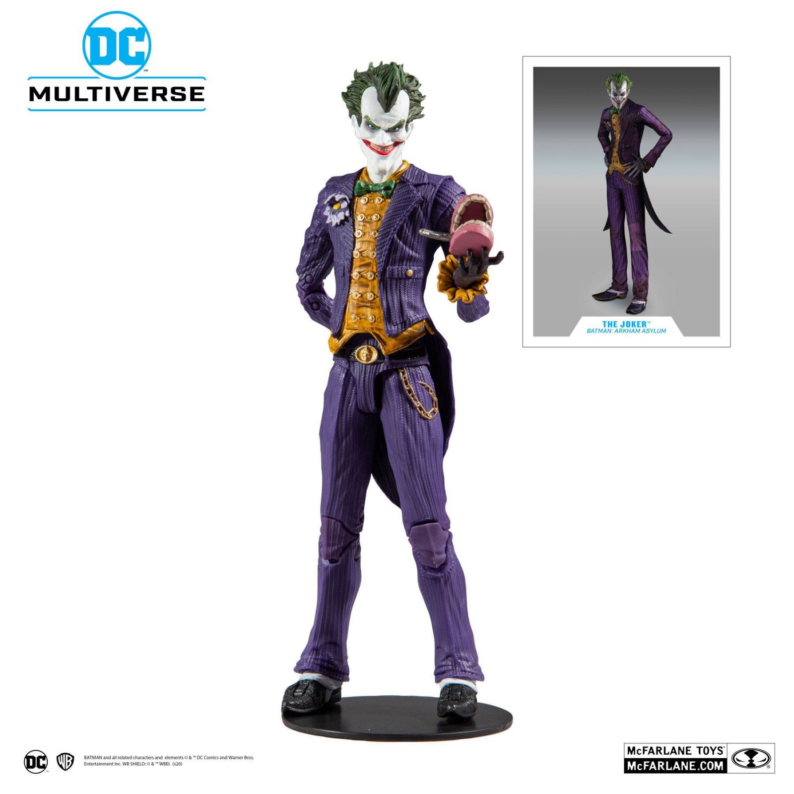 Batman Arkham Asylum Akční Figure Joker 18 cm McFarlane Toys