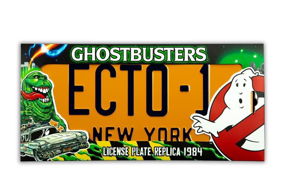 Ghostbusters Replika 1/1 ECTO-1 License Plate Doctor Collector