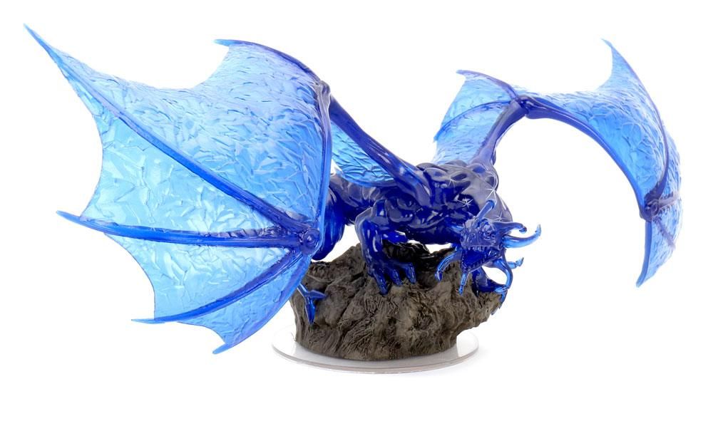 D&D Icons of the Realms Premium Miniature pre-painted Sapphire Dragon Wizkids