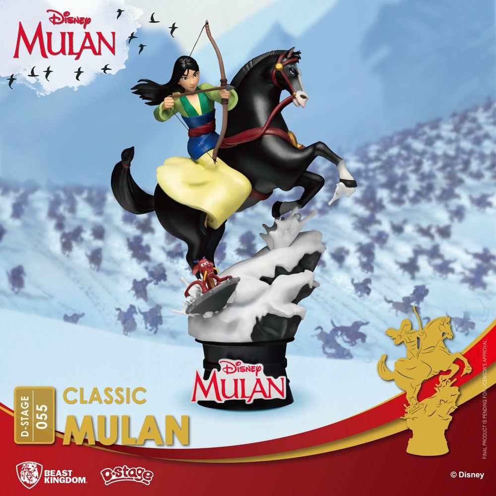 Disney D-Stage PVC Diorama Mulan 18 cm Beast Kingdom Toys