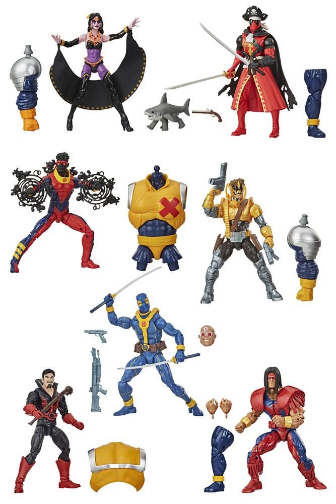 Marvel Legends Series Akční Figures 15 cm Deadpool 2020 Wave 1 Sada (8) Hasbro