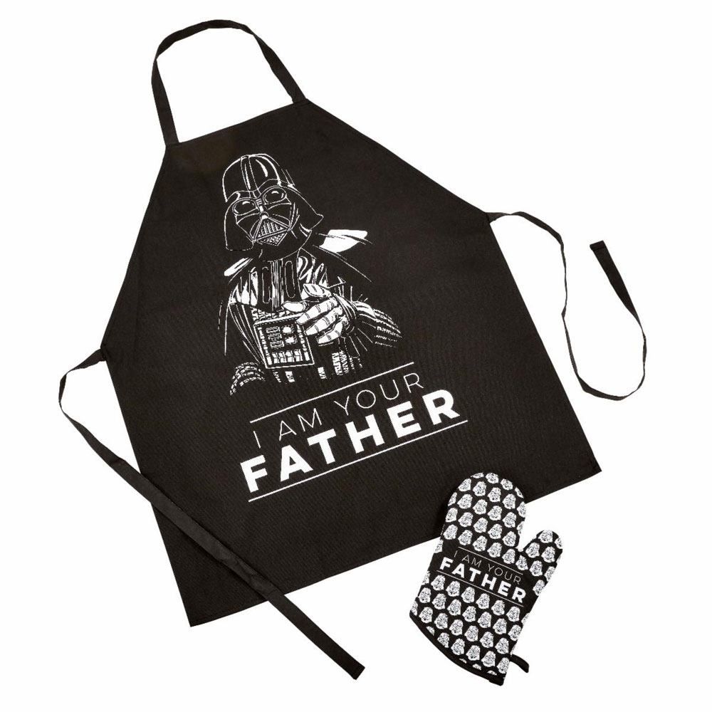 Star Wars Fathers Day Apron & Oven Glove Set I Am Your Father Funko