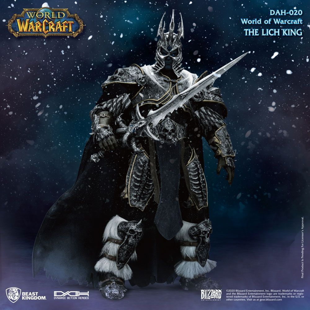 World of Warcraft Wrath of the Lich King Dynamic 8ction Heroes Akční Figure 1/9 Arthas Menethil Beast Kingdom Toys
