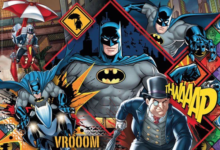 DC Comics Supercolor Jigsaw Puzzle Batman (180 pieces) Clementoni