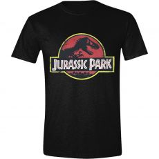 Jurassic Park Tričko Classic Logo Velikost M