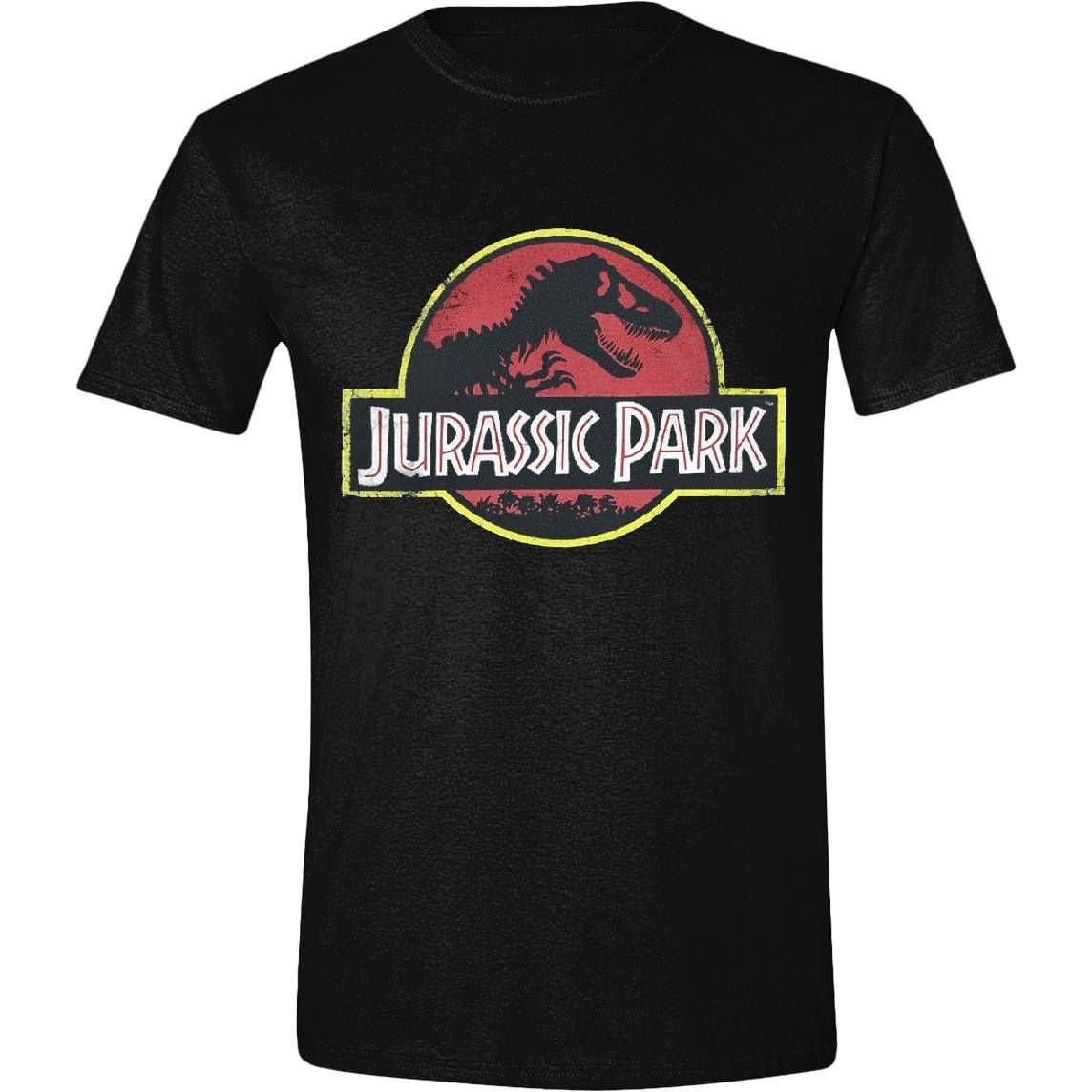 Jurassic Park Tričko Classic Logo Velikost M PCMerch