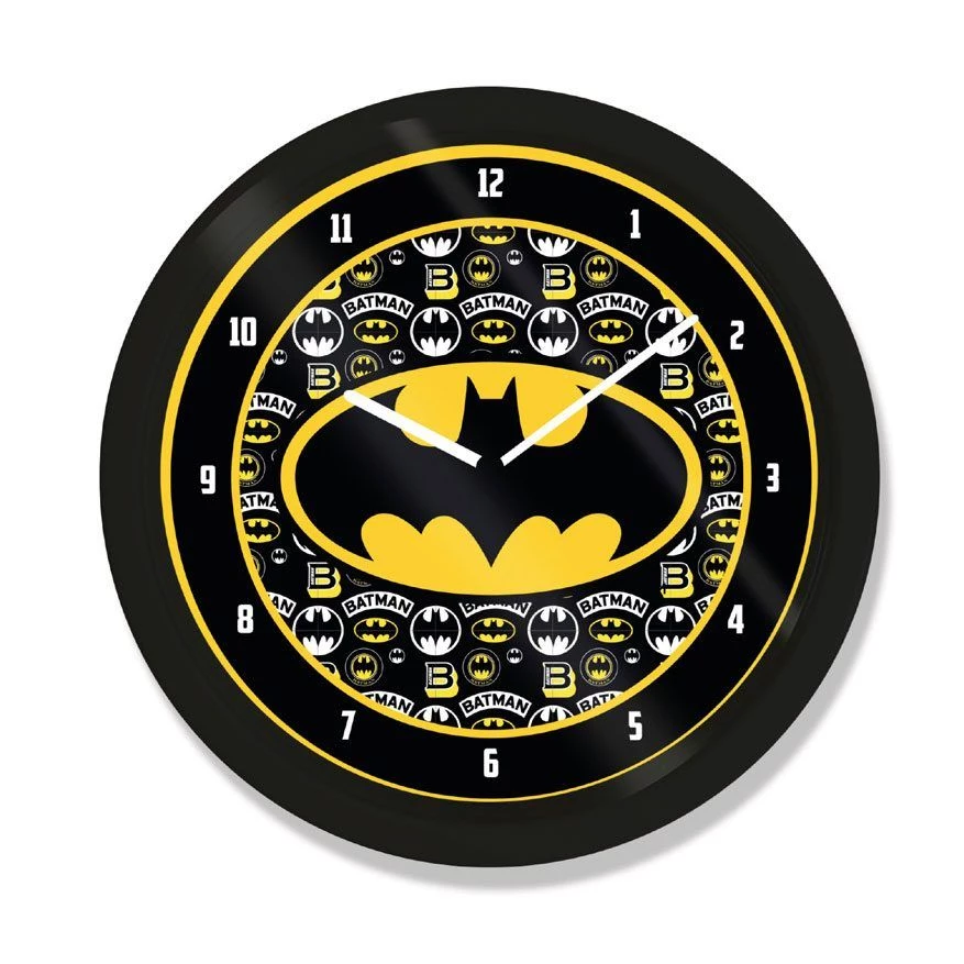 Batman Nástěnná Dekorace Hodiny Logo Pyramid International