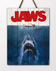 Jaws WoodArts 3D Wooden Nástěnná Art Shark Attack 30 x 40 cm