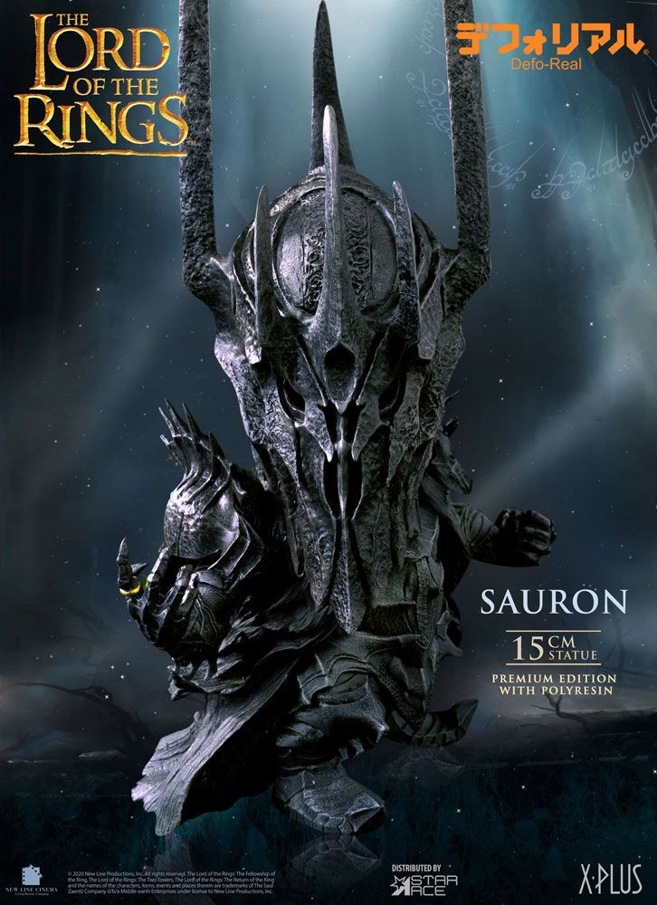 Lord of the Rings Defo-Real Series Soška Sauron Premium Edition 15 cm Star Ace Toys