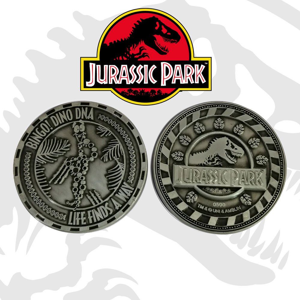Jurassic Park Collectable Coin Mr DNA Limited Edition FaNaTtik