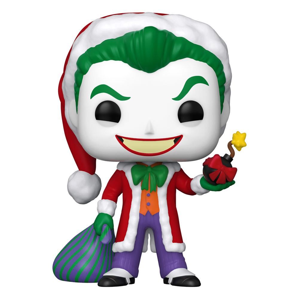 DC Comics POP! Heroes vinylová Figure DC Holiday: The Joker as Santa 9 cm Funko