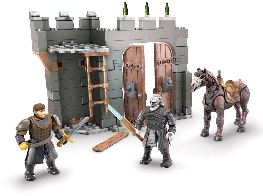 Game of Thrones Mega Construx Black Series Construction Set Winterfell Defense Mattel