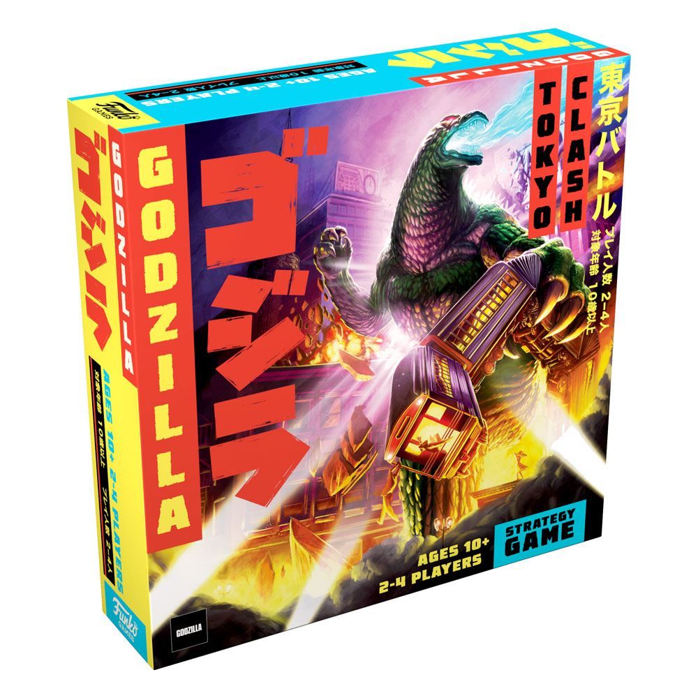 Godzilla Board Game Tokyo Clash Anglická Verze Funko