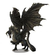 Dungeons & Dragons Icons of the Realms Premium Miniature pre-painted Adult Black Dragon 24 cm