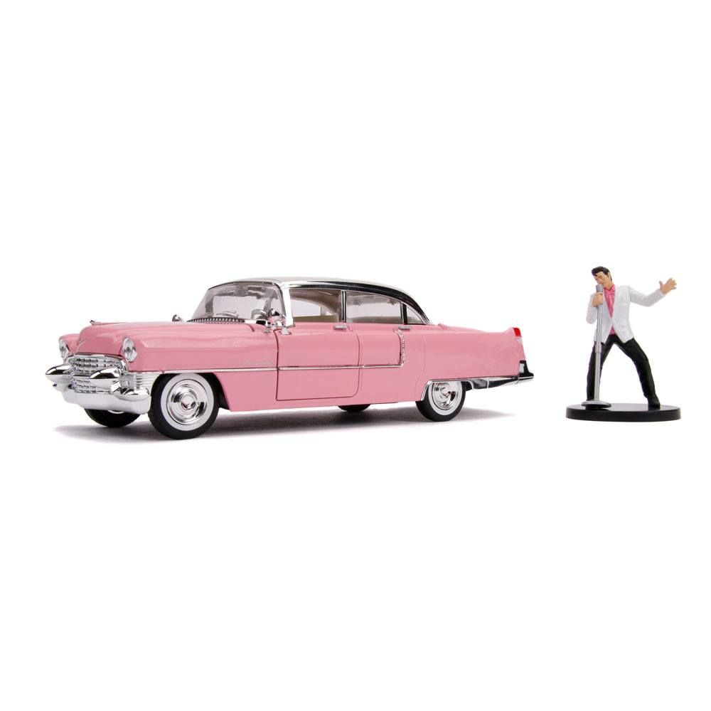 Elvis Presley Hollywood Rides Kov. Model 1/24 1955 Cadillac Fleetwood with Figure Jada Toys