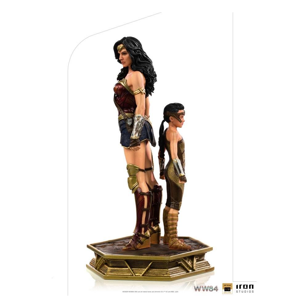 Wonder Woman 1984 Deluxe Art Scale Soška 1/10 Wonder Woman & Young Diana 20 cm Iron Studios