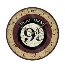 Harry Potter Nástěnná Dekorace Hodiny Platform 9 3/4