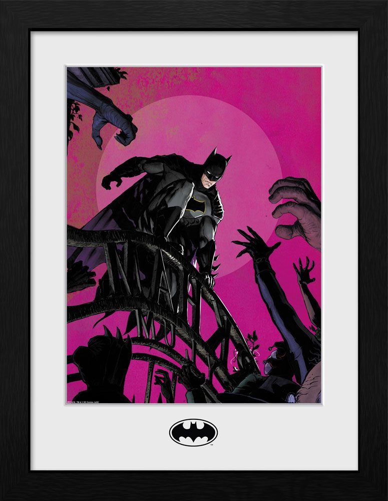 Batman Collector Print Zarámovaný Plakát Arkham GB eye