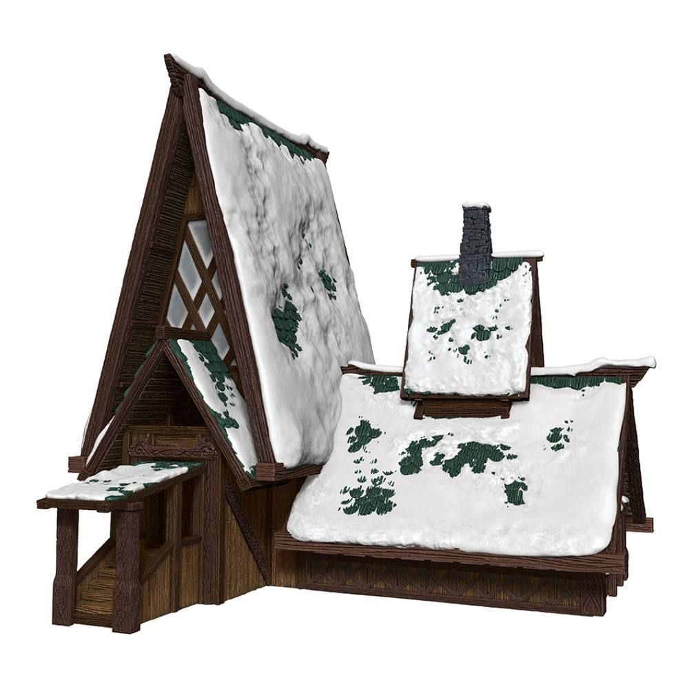 D&D Icons of the Realms Icewind Dale: Rime of the Frostmaiden Papercraft Set The Lodge Wizkids