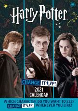 Harry Potter A3 Kalendář 2021 Anglická Verze