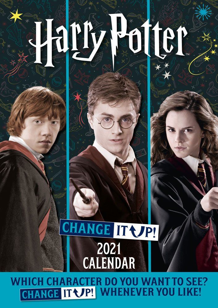 Harry Potter A3 Kalendář 2021 Anglická Verze Danilo