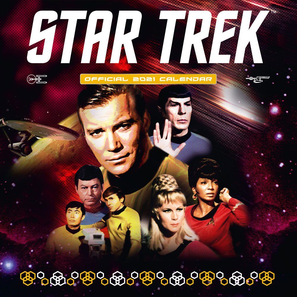 Star Trek TOS Kalendář 2021 Anglická Verze Danilo