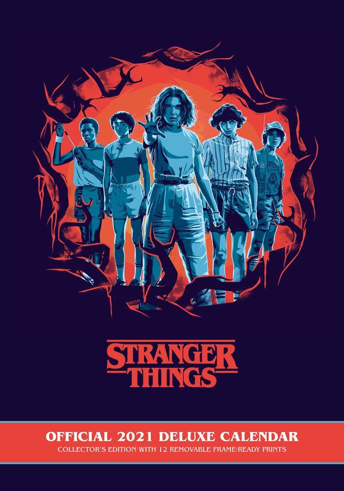 Stranger Things Deluxe A3 Kalendář 2019 English Verze Danilo
