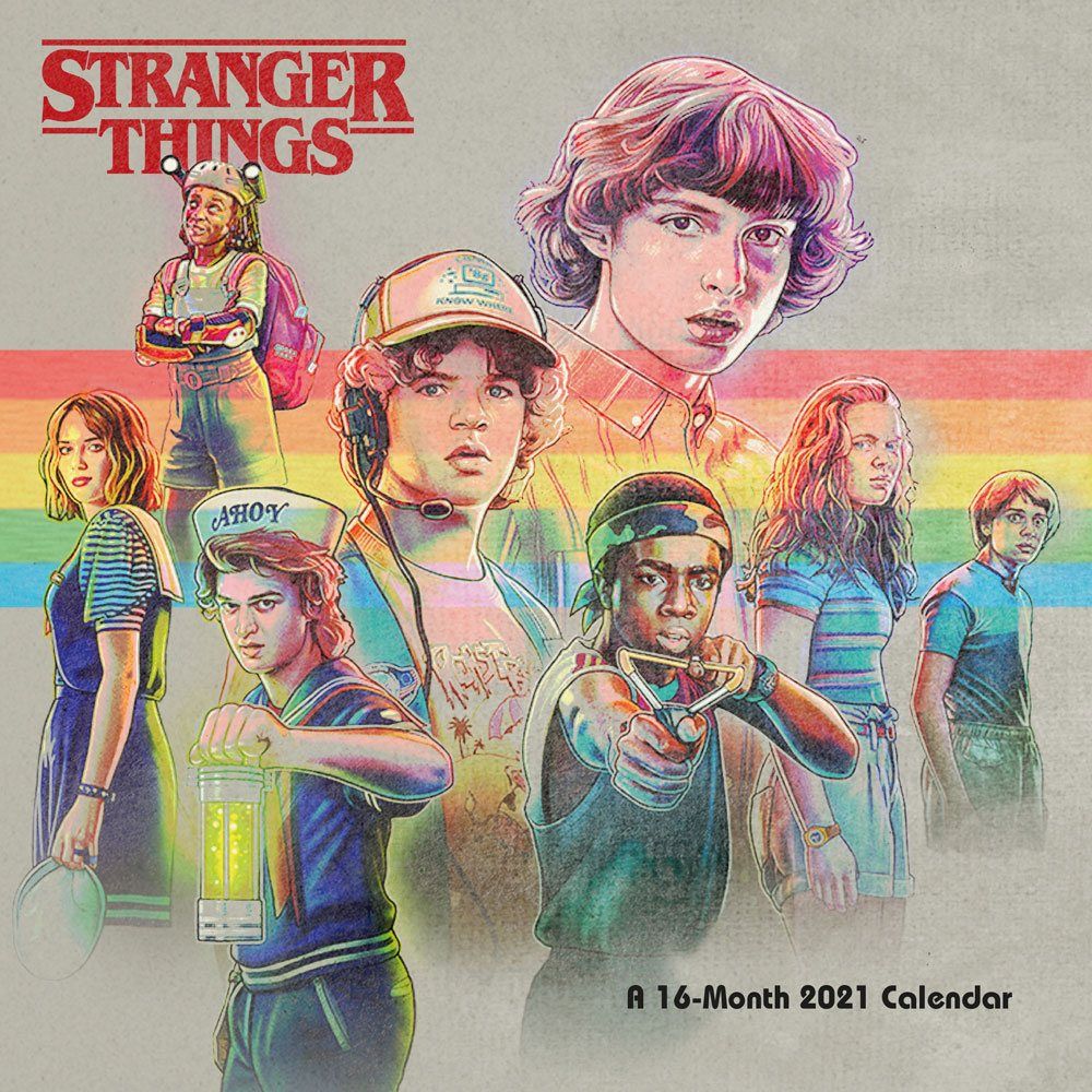 Stranger Things Kalendář 2021 Anglická Verze Danilo