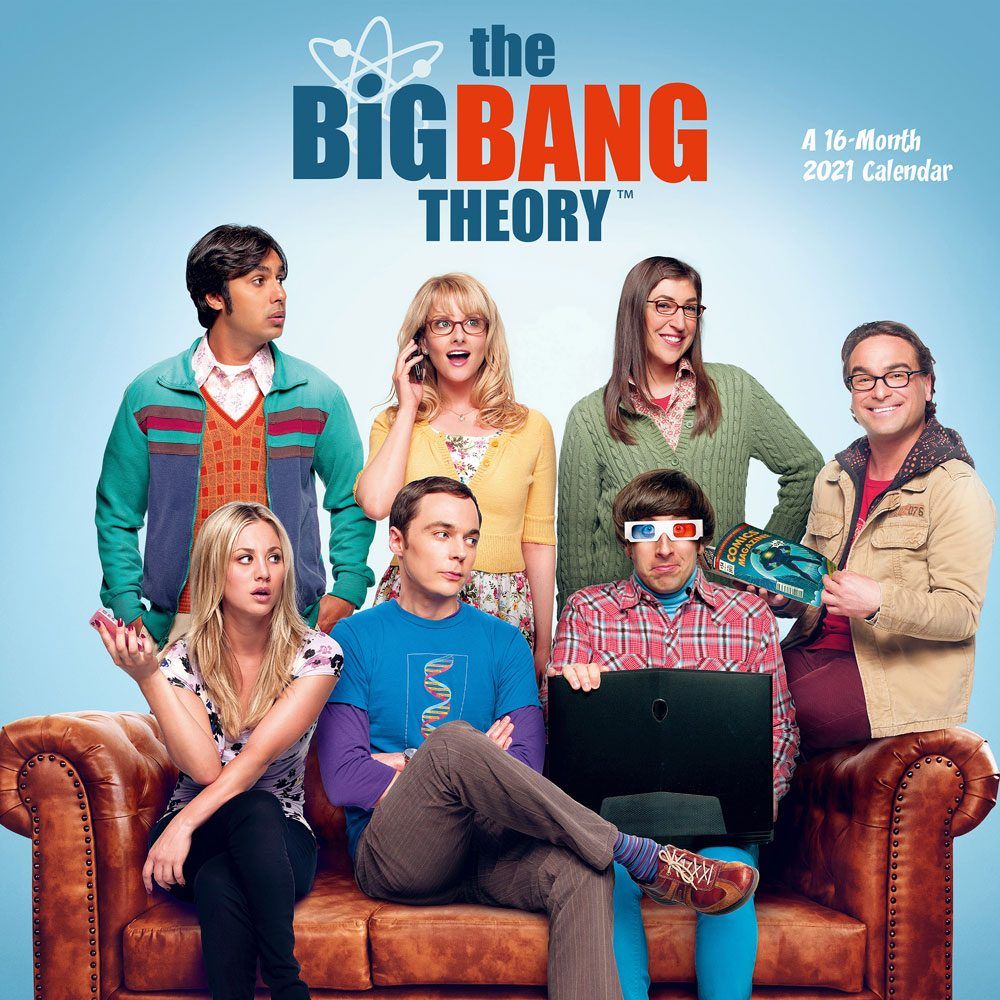 The Big Bang Theory Kalendář 2021 Anglická Verze Danilo