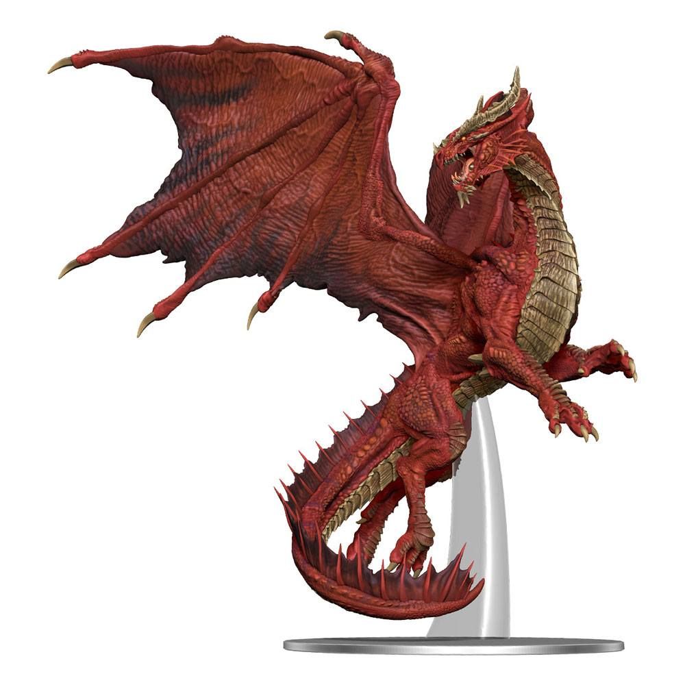 D&D Icons of the Realms Premium Miniature pre-painted Adult Red Dragon 20 cm Wizkids