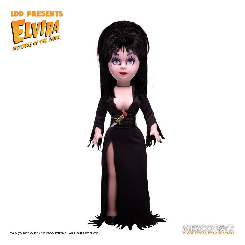 Elvira Mistress of the Dark Living Dead Dolls Doll Elvira 25 cm Mezco Toys