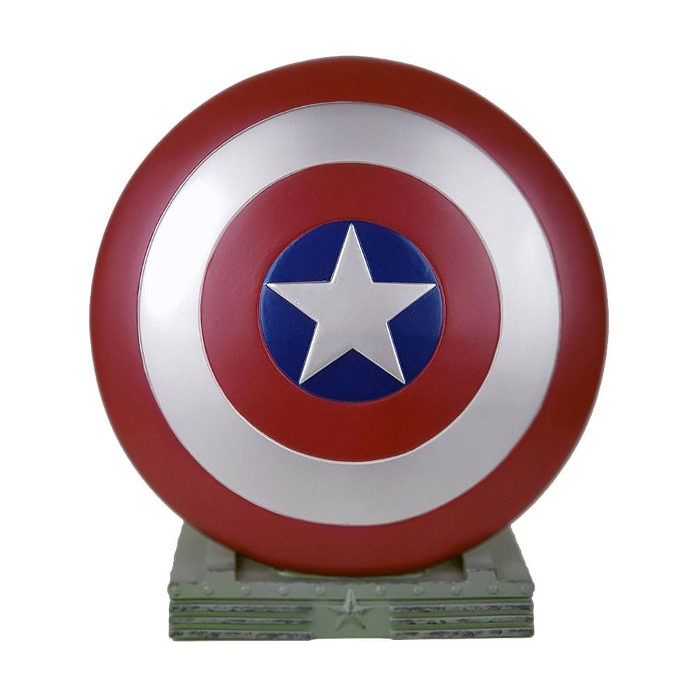Marvel Coin Pokladnička Captain America Shield 25 cm Semic
