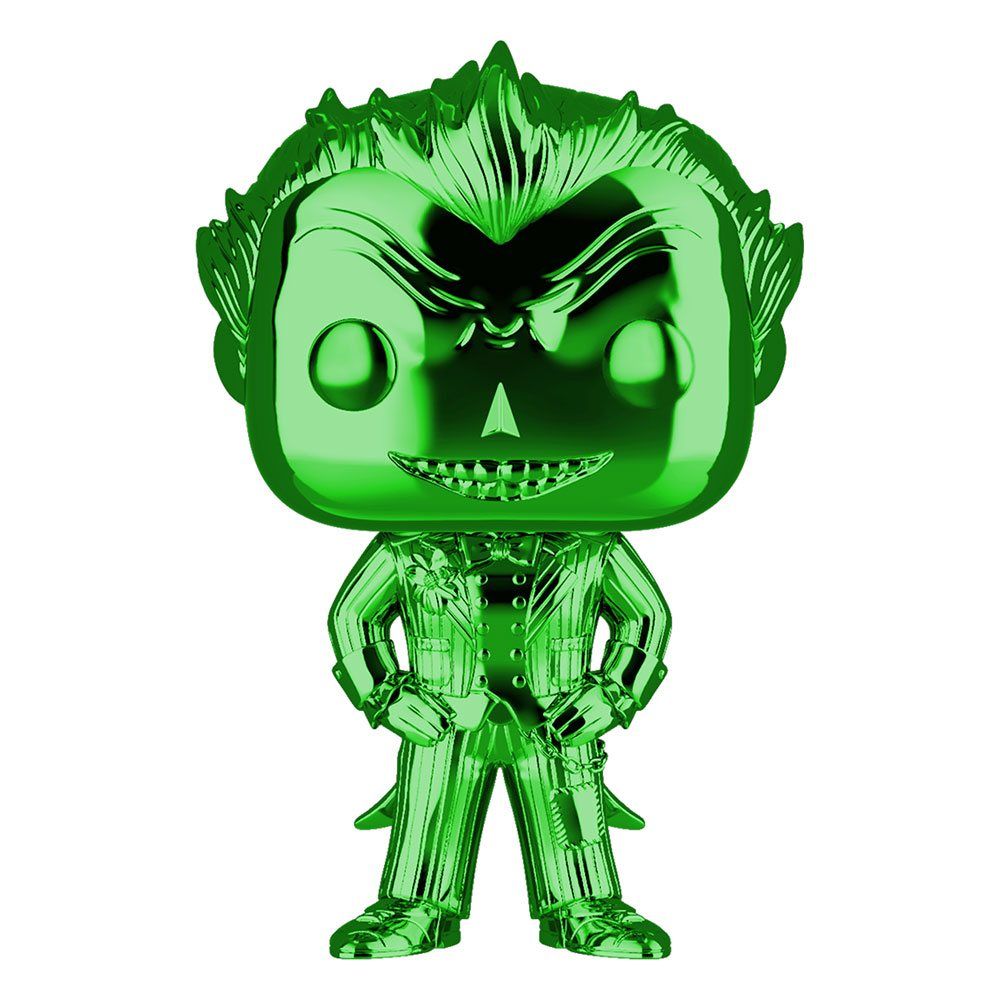 DC POP! Heroes vinylová Figure The Joker (Green Chrome) 9 cm Funko