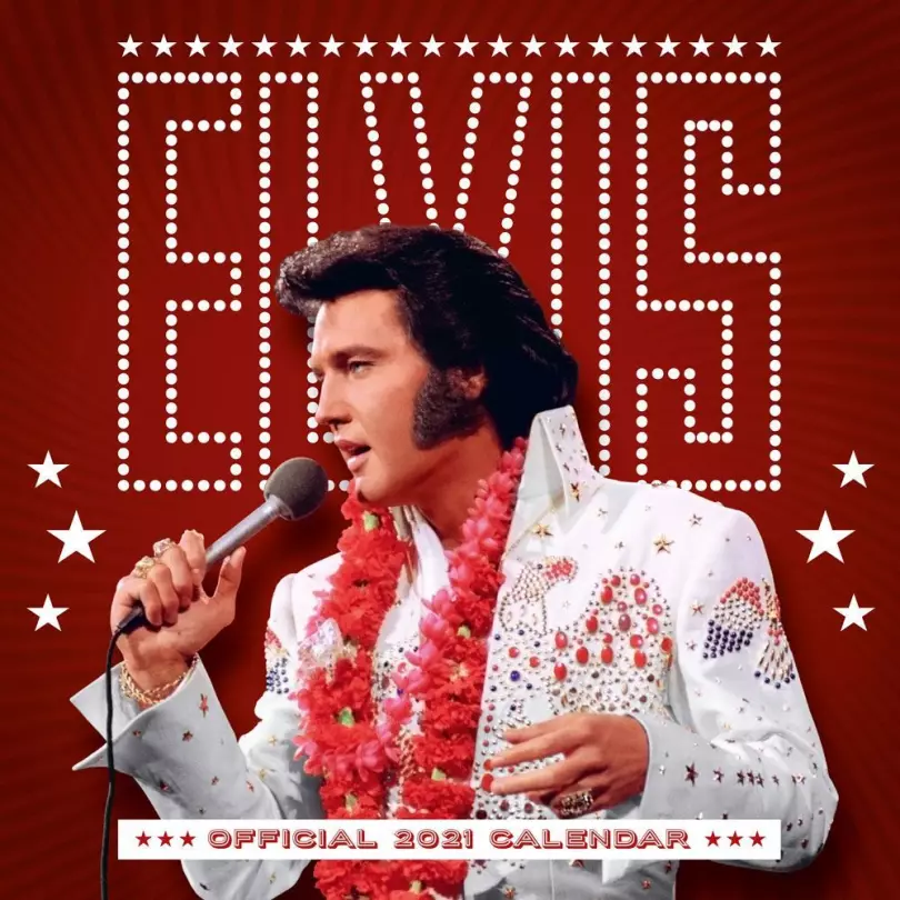 Elvis Presley Kalendář 2021 Anglická Verze Danilo