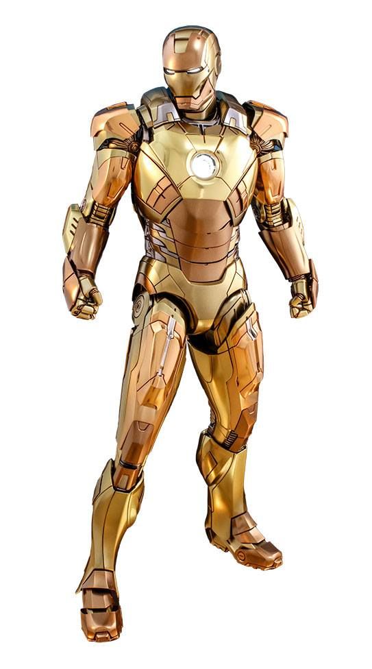 Iron Man 3 Movie Masterpiece Akční Figure 1/6 Iron Man Mark XXI Midas Hot Toys Exclusive 32 cm