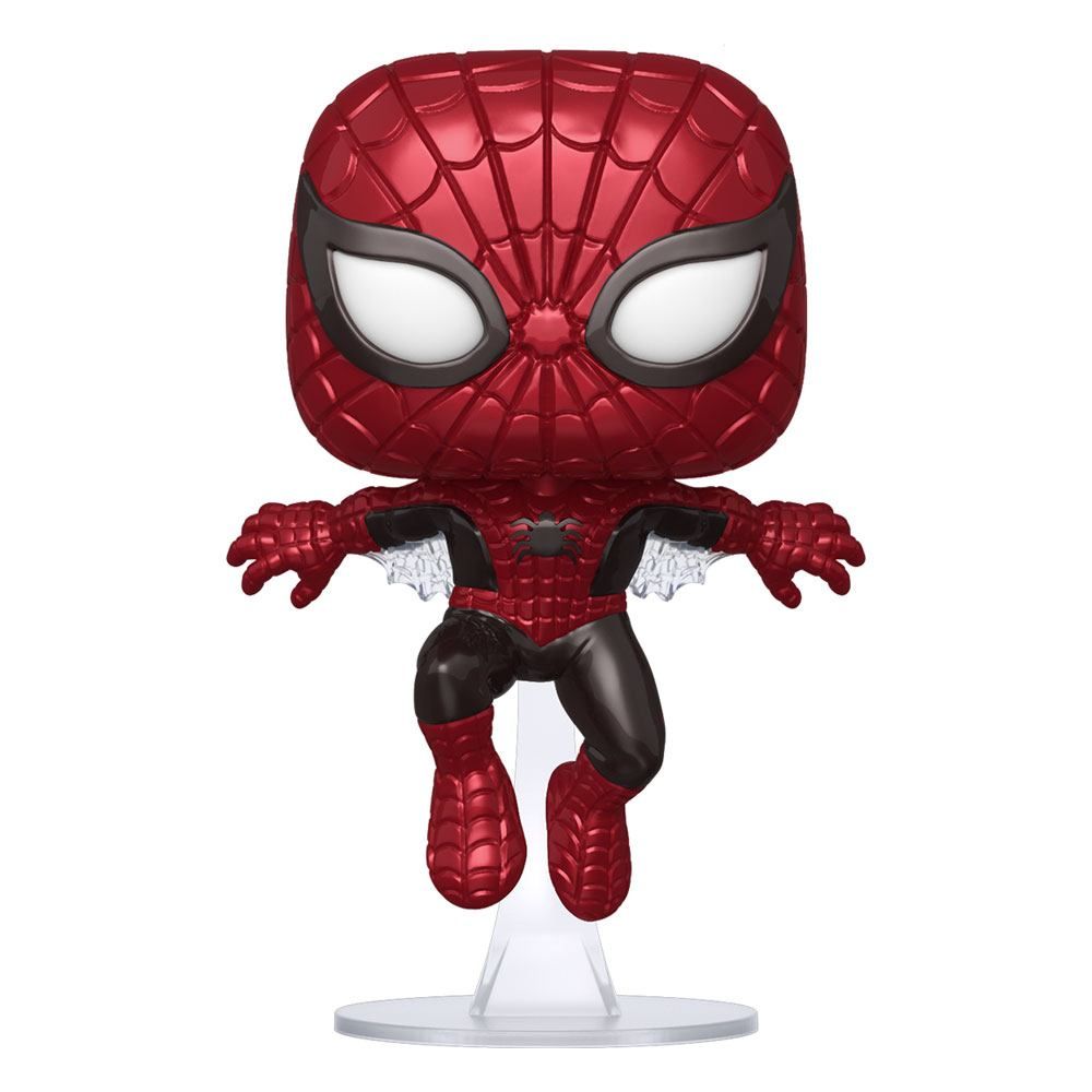 Marvel 80th POP! Marvel vinylová Figure Spider-Man (First Appearance) (Metallic) 9 cm Funko