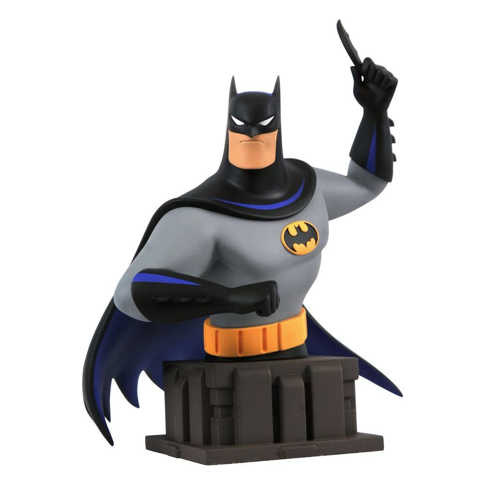 Batman The Animated Series Bysta Batman with Batarang 18 cm Diamond Select