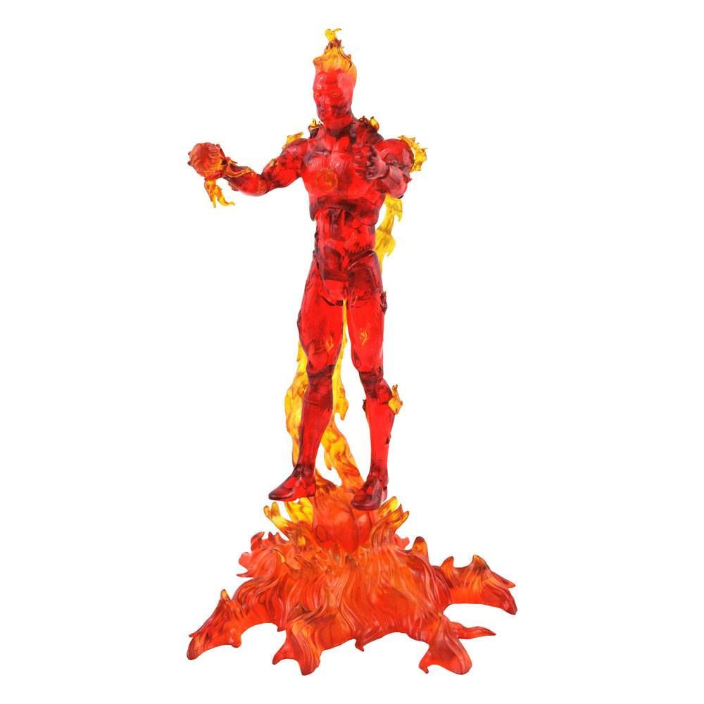 Marvel Select Akční Figure Human Torch 18 cm Diamond Select