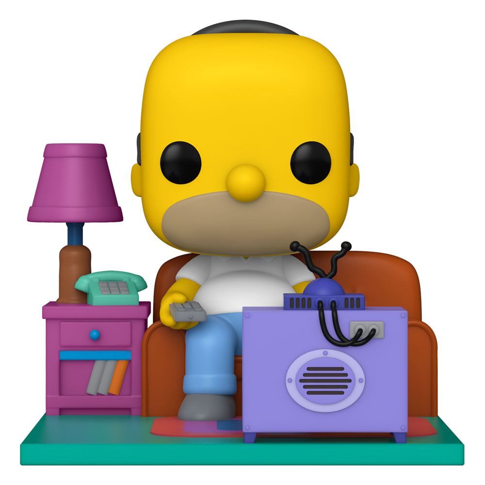 Simpsonovi POP! Deluxe vinylová Figure Homer Watching TV 18 cm Funko