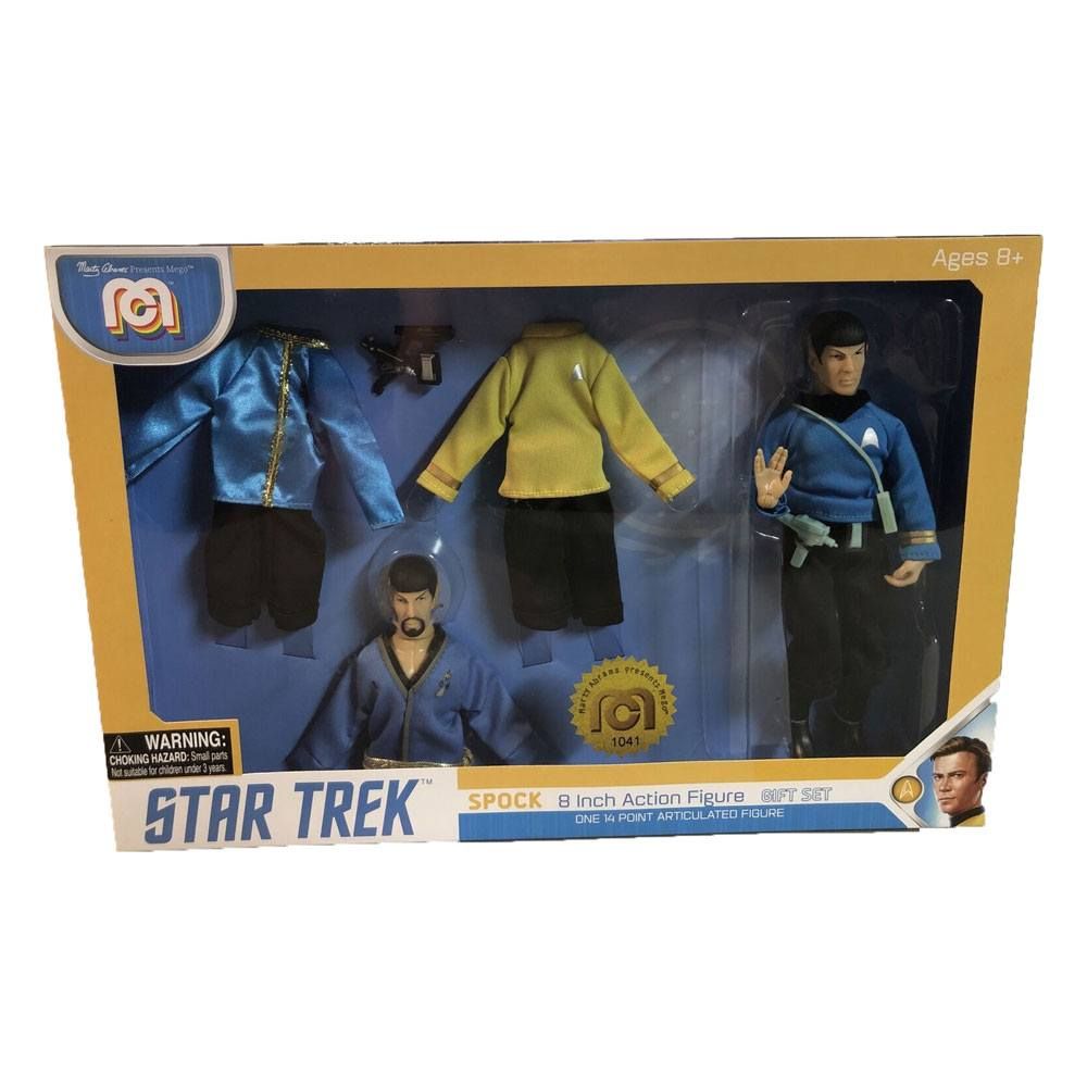 Star Trek TOS Akční Figure Spock Dárkový Set 20 cm MEGO