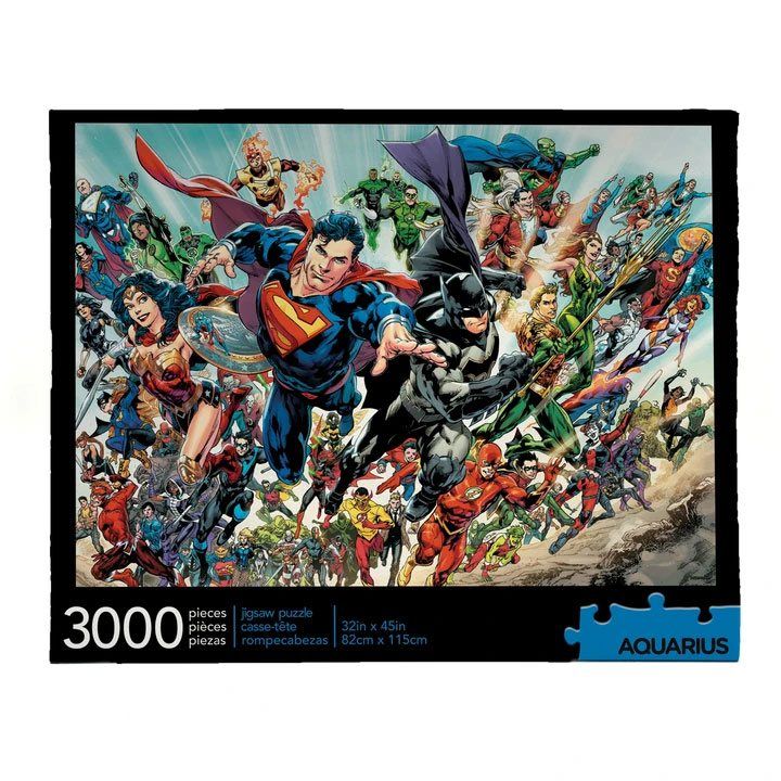 DC Comics Jigsaw Puzzle Cast (3000 pieces) Aquarius