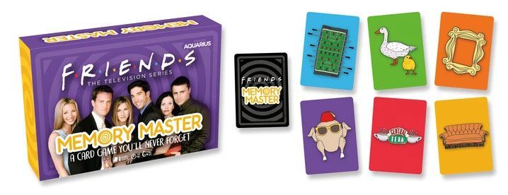 Friends Card Game Memory Master Anglická Verze Aquarius
