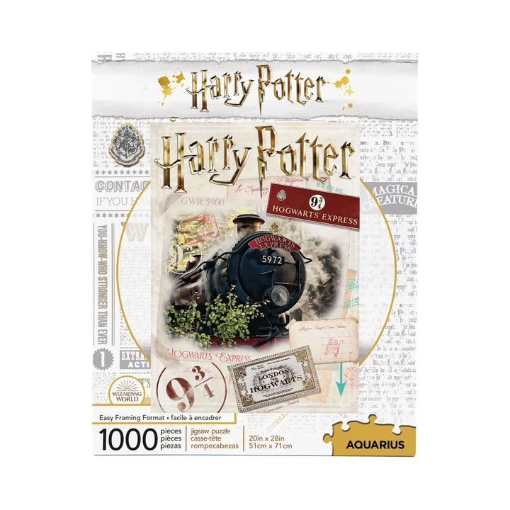 Harry Potter Jigsaw Puzzle Bradavice Express Ticket (1000 pieces) Aquarius