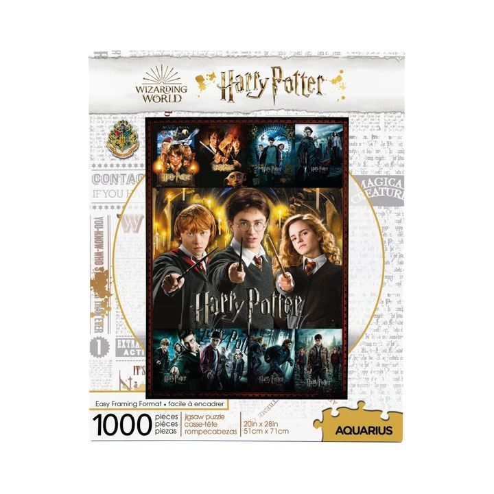 Harry Potter Jigsaw Puzzle Movie Kolekce (1000 pieces) Aquarius