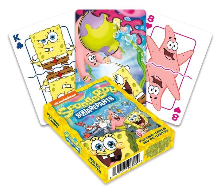 SpongeBob Playing Karty Cast Aquarius
