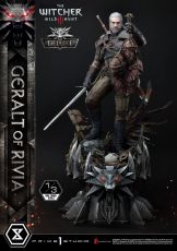 Witcher 3 Wild Hunt Soška 1/3 Geralt von Riva Deluxe Verze 88 cm