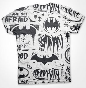 Batman tričko s Allover potiskem Icons Licenced