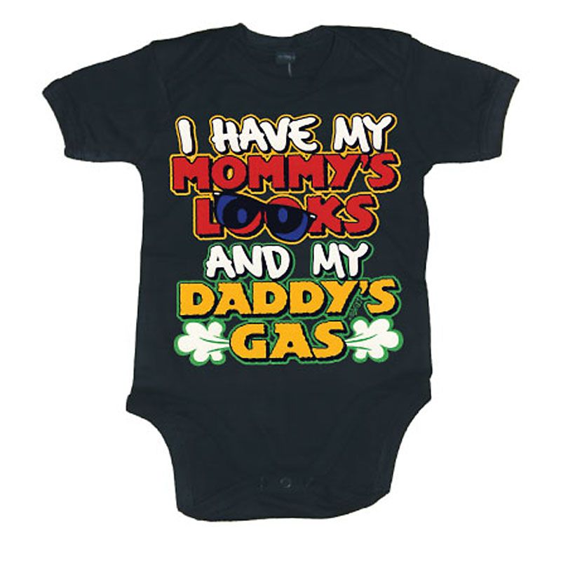 Kojenecké body Mommys Look & Daddys Gas Licenced